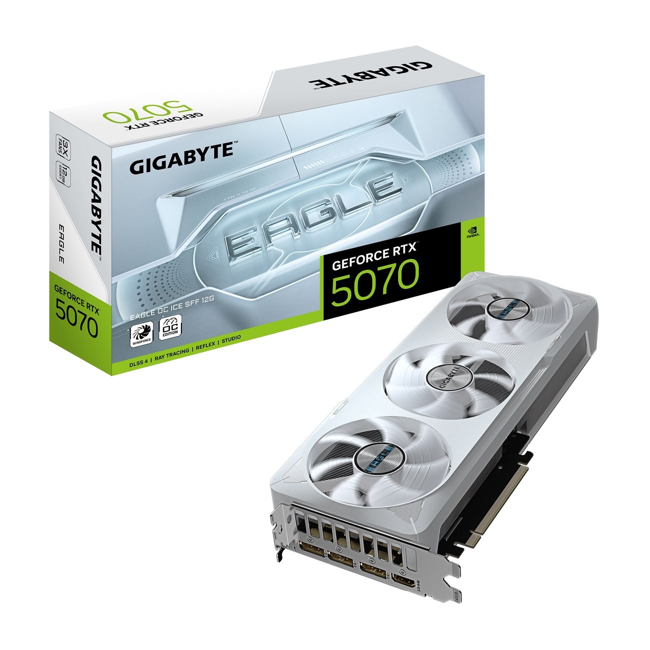 Gigabyte GeForce RTX 5070 EAGLE OC ICE SFF 12GB DLSS 4