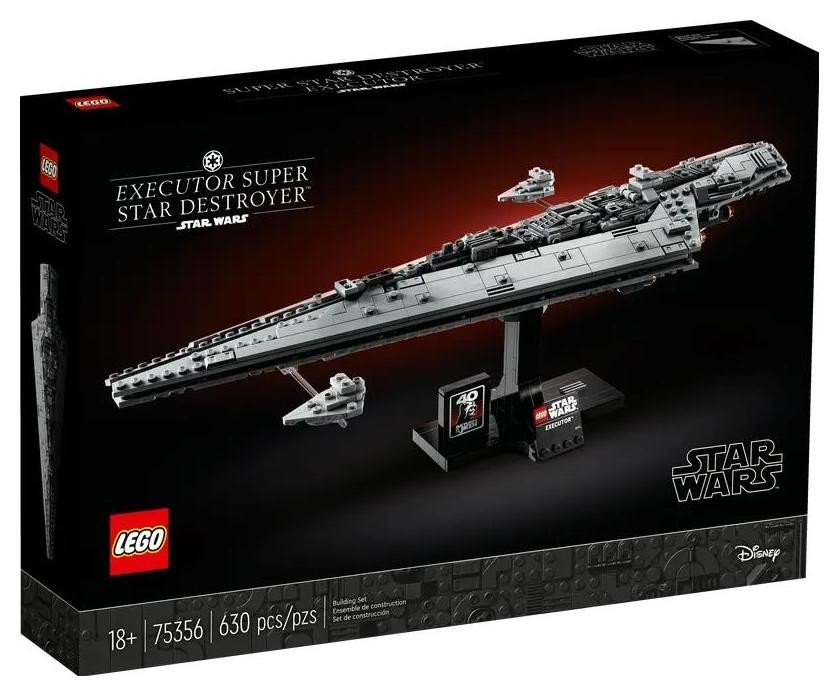 Klocki konstrukcyjne LEGO Star Wars 75356 Gwiezdny Superniszczyciel Typu Executor