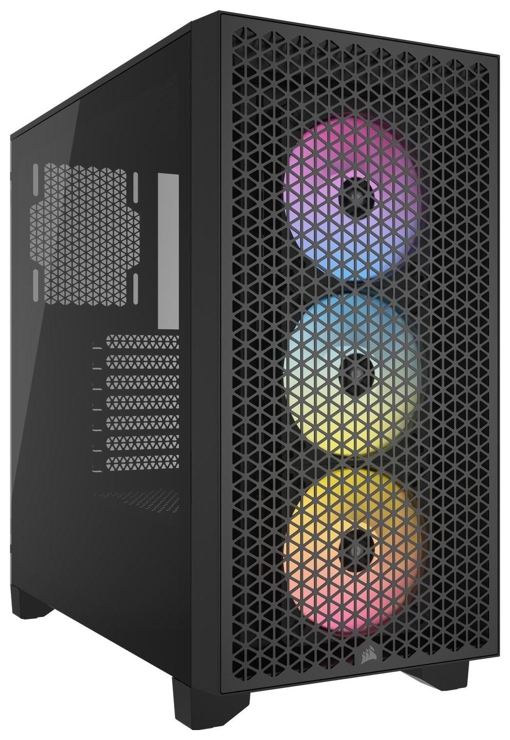 Corsair 3000D RGB Tempered Glass Black CC-9011255-WW