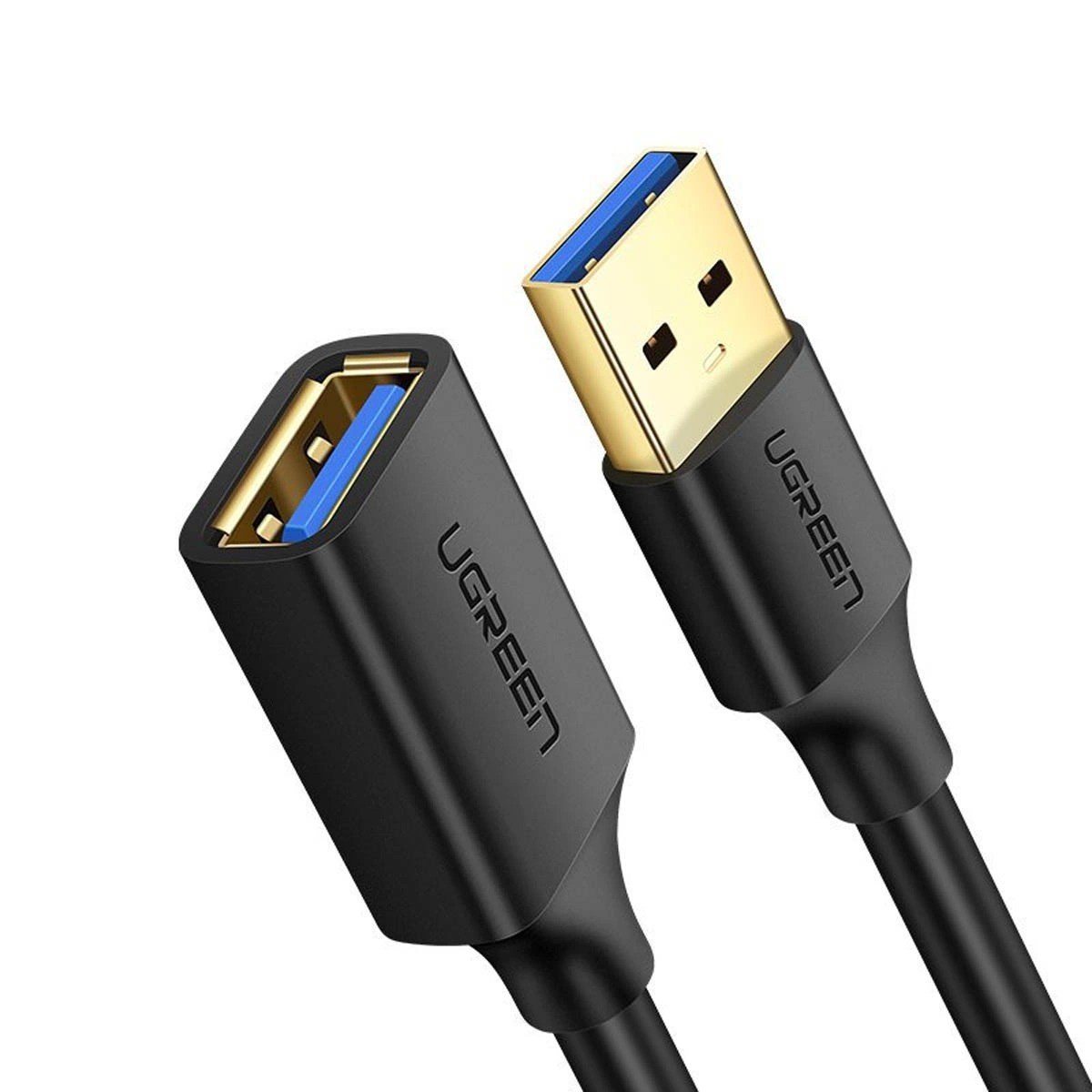 Ugreen US129 USB 3.0 przedłużający 0.5m czarny