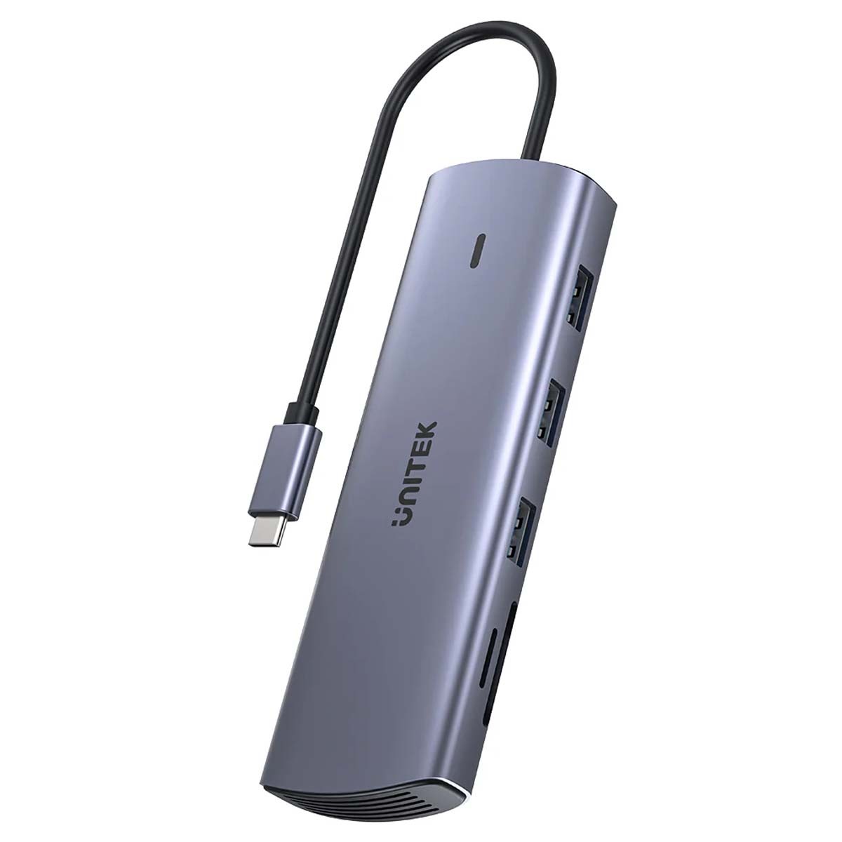 Unitek hub 9w1 USB C HDMI VGA czytnik kart PD 100W