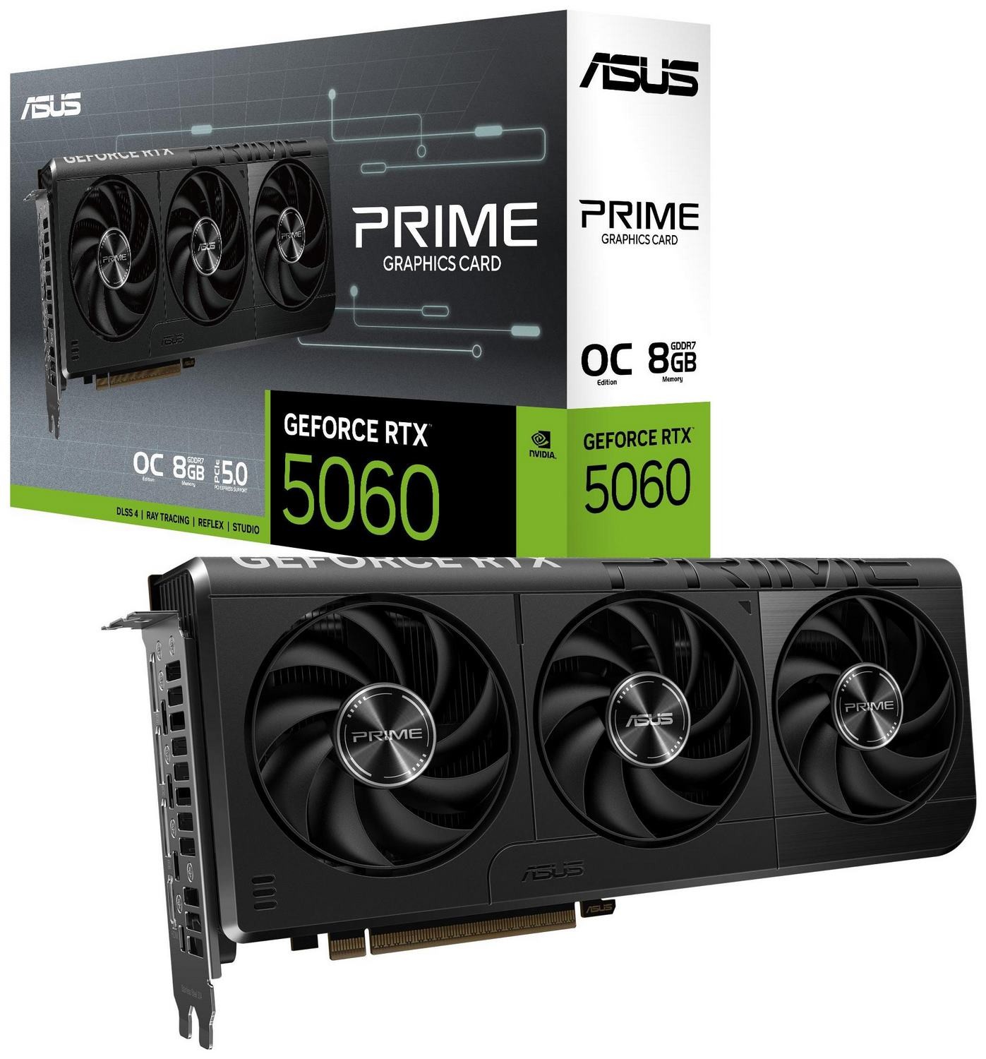 ASUS GeForce RTX 5060 PRIME OC 8GB DLSS 4