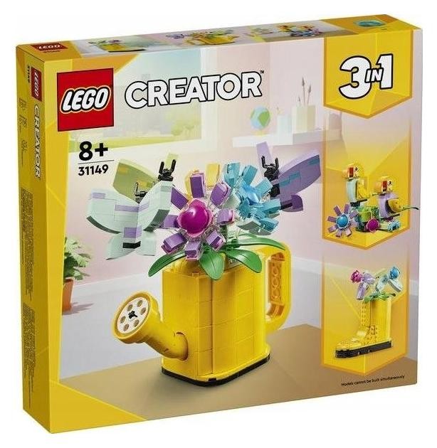 Klocki konstrukcyjne LEGO Creator 31149 Kwiaty W Konewce