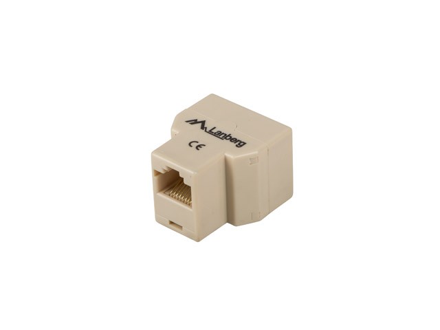 Lanberg Adapter złączka sieciowa RJ45 - 2x RJ45