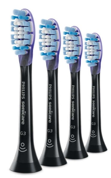 Końcówki do szczoteczek Philips Sonicare G3 Premium Gum Care HX9054/33 | 4 szt. | czarny