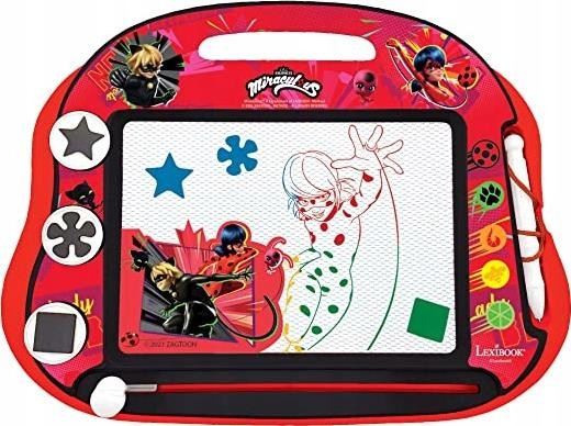 Tablica Lexibook Miraculous Magnetyczna Tablica Do Rysowania z Akcesoriami