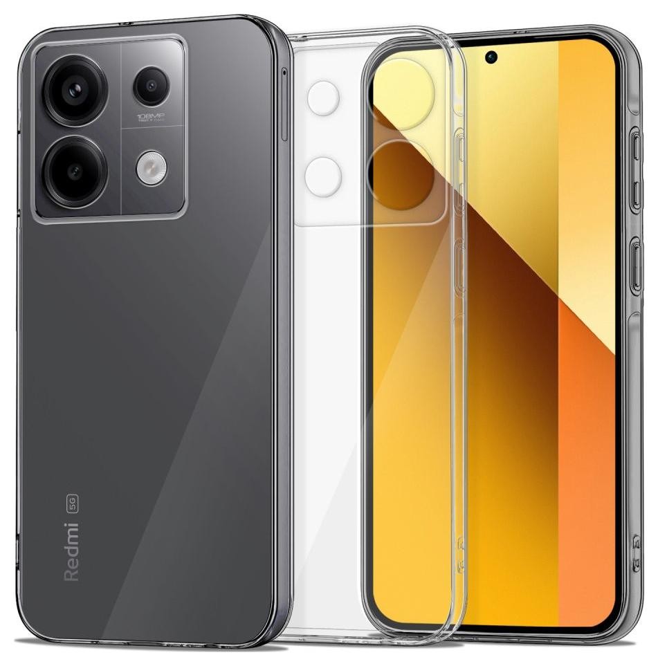 Etui typu plecki Tech-Protect Flexair+ Xiaomi Redmi Note 13 5G Clear