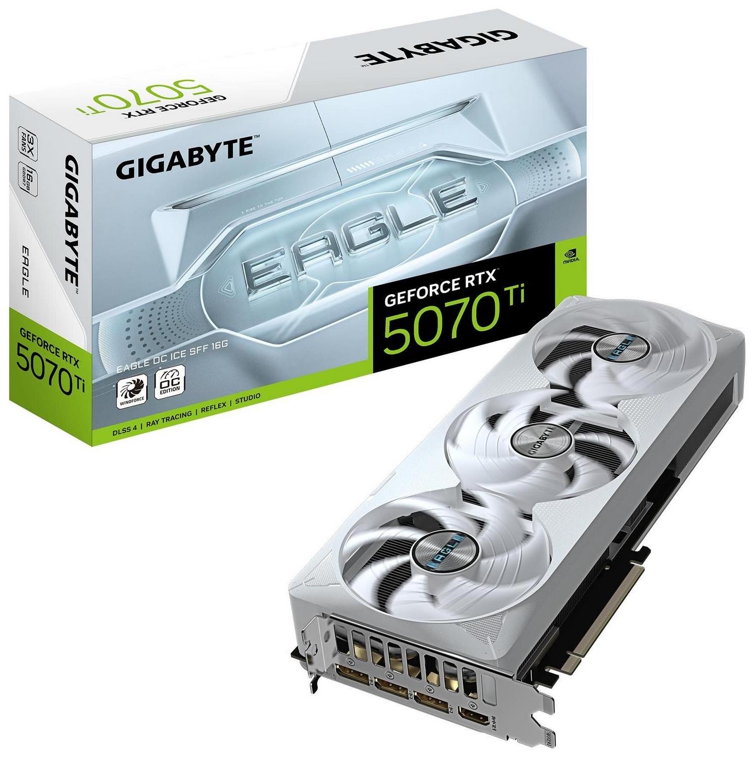 Gigabyte GeForce RTX 5070 Ti EAGLE OC ICE SFF 16GB DLSS 4