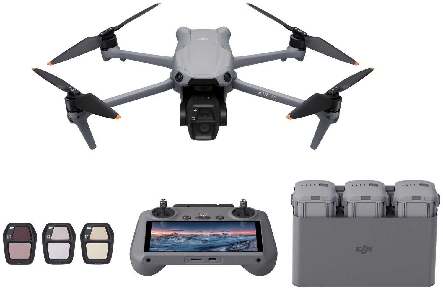 DJI Air 3S Fly More Combo RC2