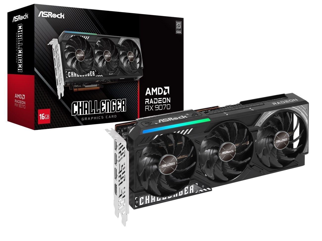 ASRock Radeon RX 9070 Challenger 16GB