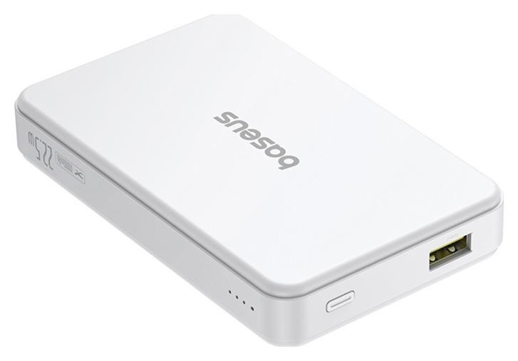 Baseus Airpow Ⅱ Qi2 USB USB-C 22.5W 10000mAh biały