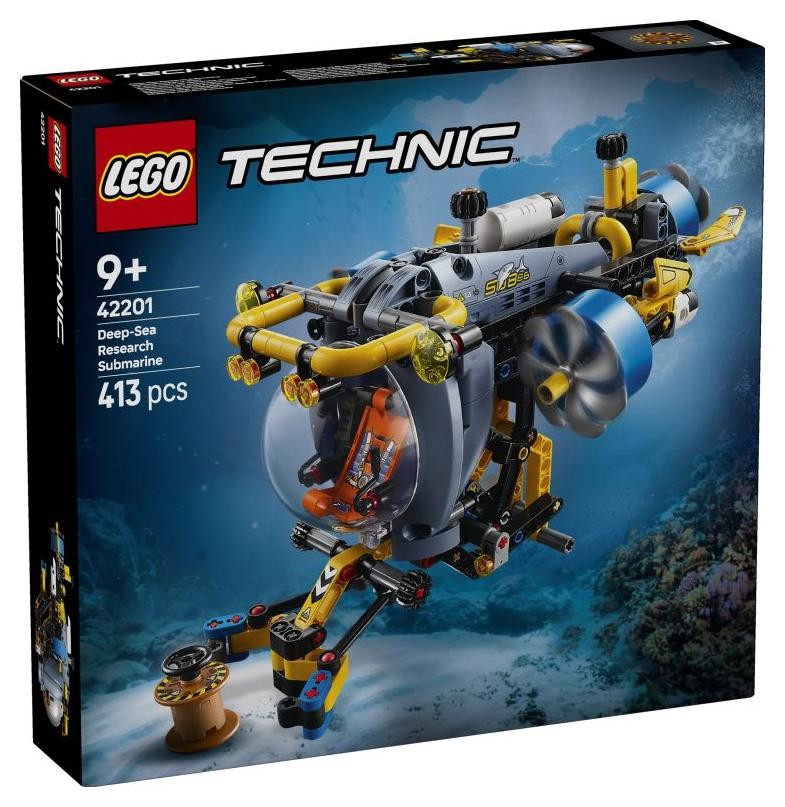 Klocki konstrukcyjne LEGO Technic 42201 Badawcza łódź podwodna