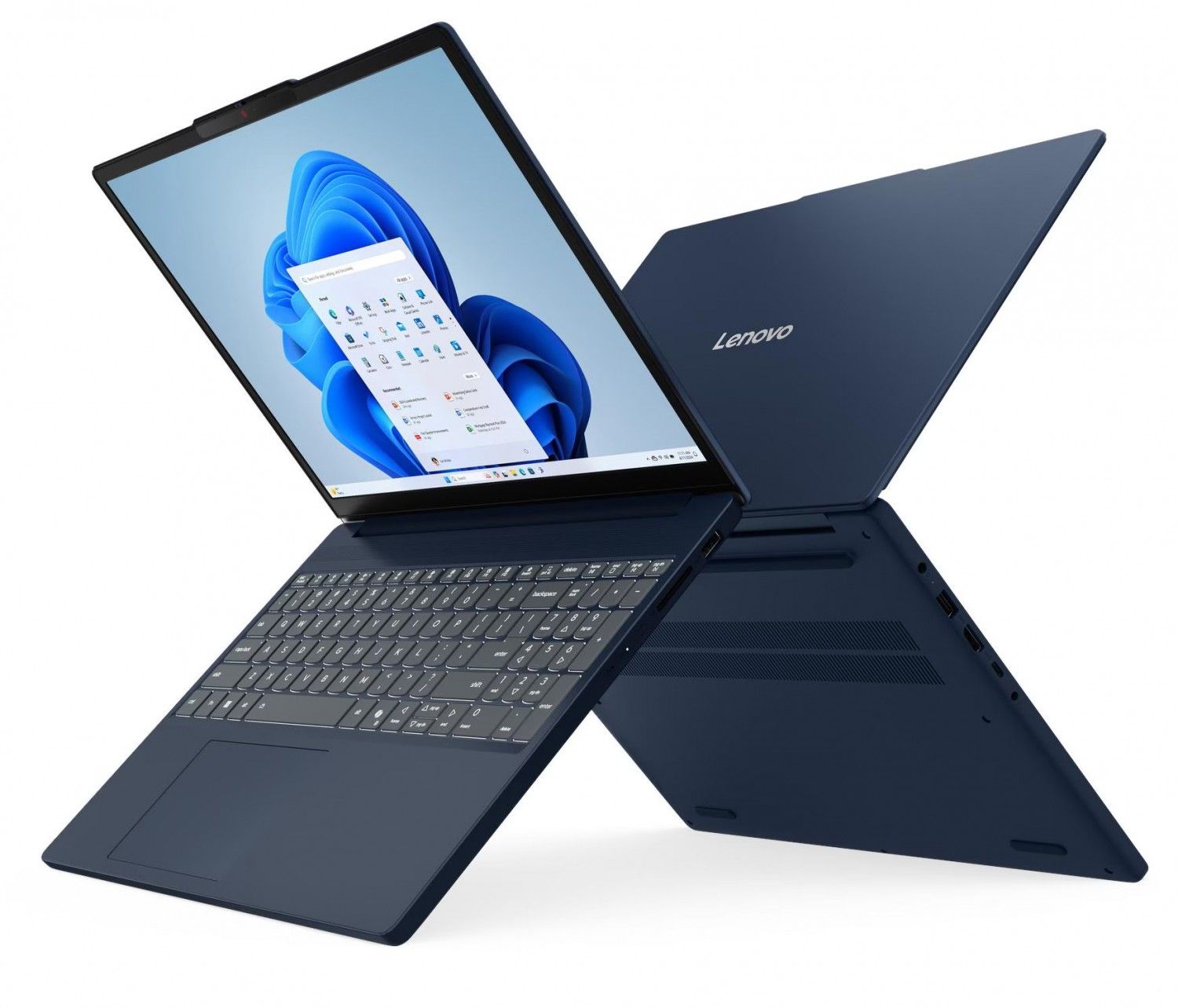 Lenovo Ideapad Slim 3-15 - Ryzen 5 7533HS | 15,3''-WUXGA | 16GB | 512GB | Podśw. klaw. | Win11Home | Niebieski