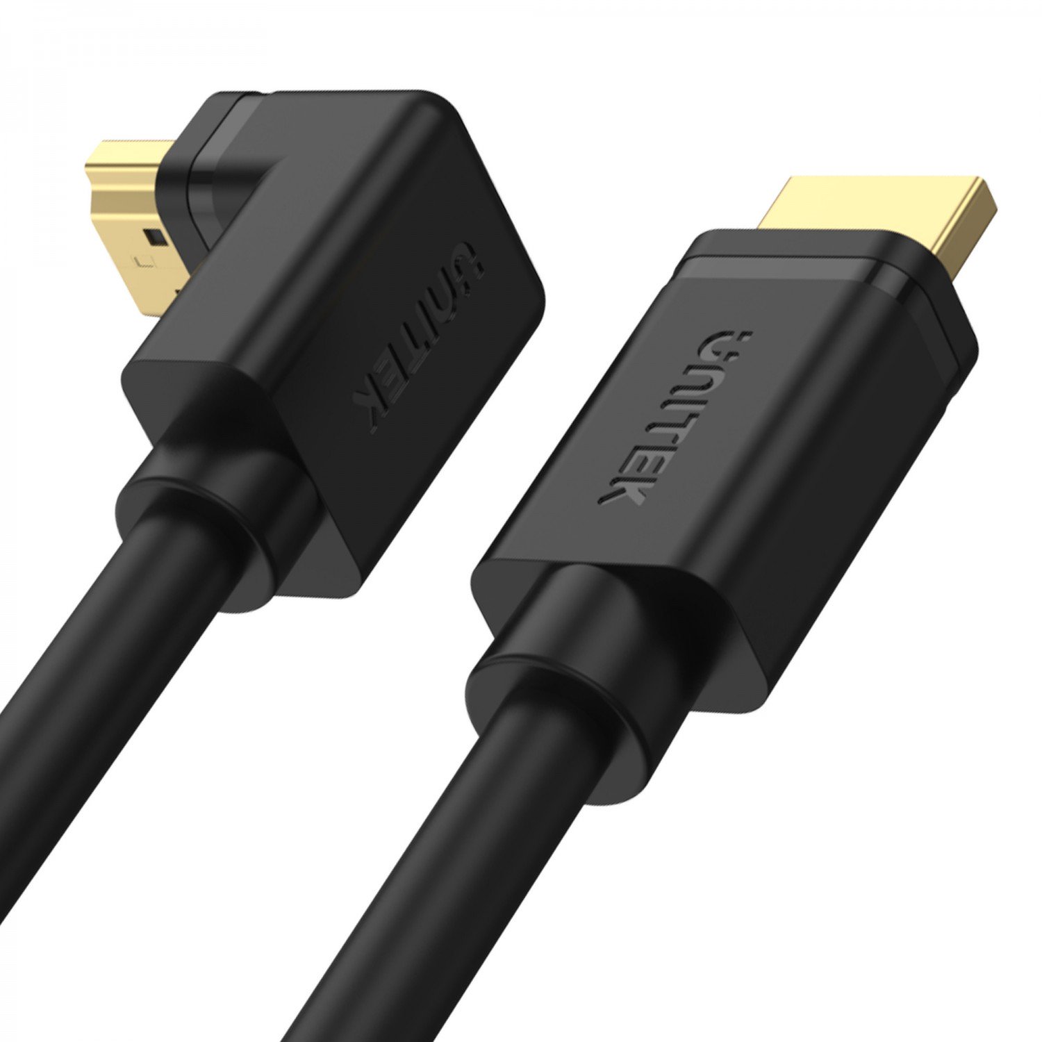 Unitek HDMI 2.0m kątowy 90