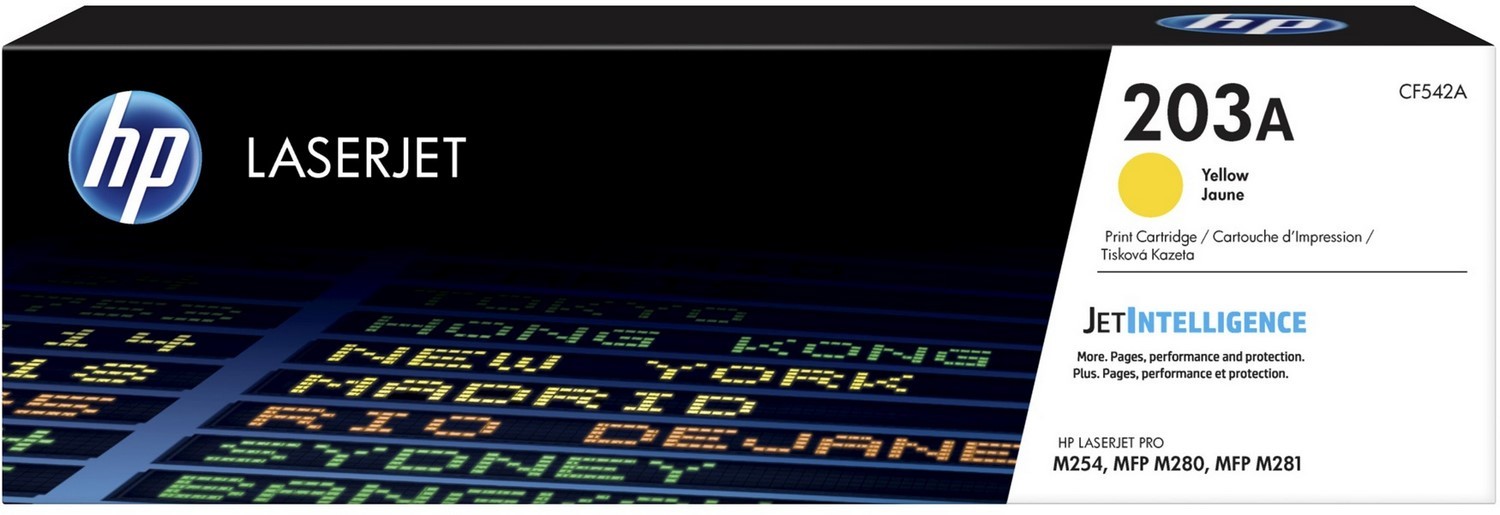 Oryginał Toner HP CF542A żółty