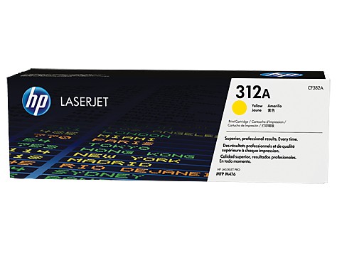 Oryginał Toner HP CF382A żółty