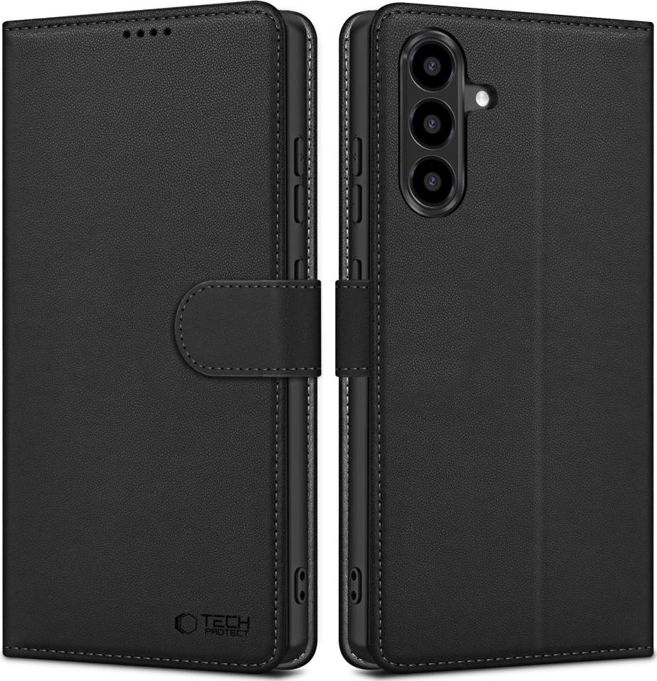 Etui z klapką Tech-Protect Wallet Galaxy A56 5G matte black