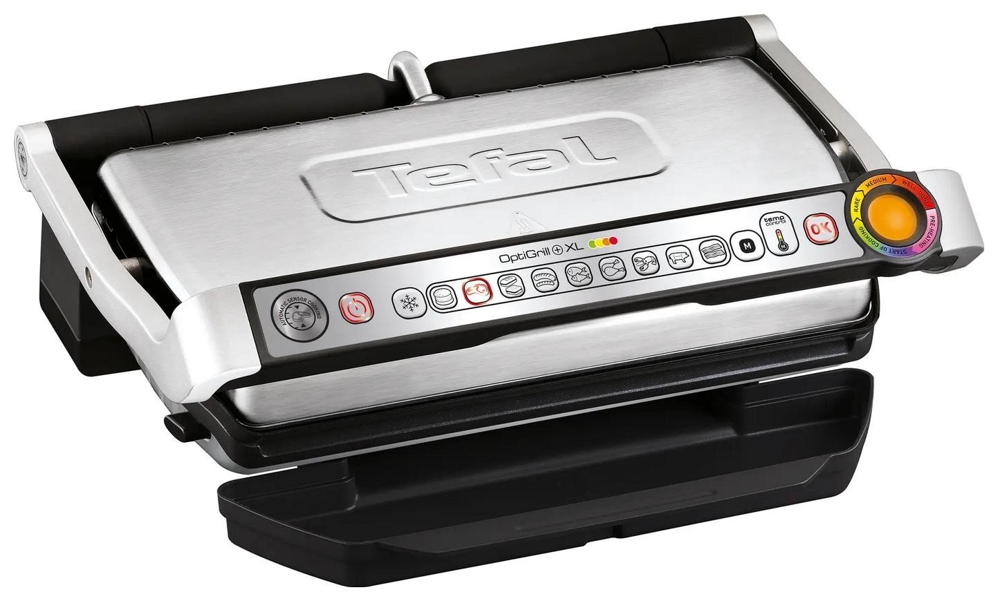 Tefal Optigrill+ XL GC724D12 srebrny