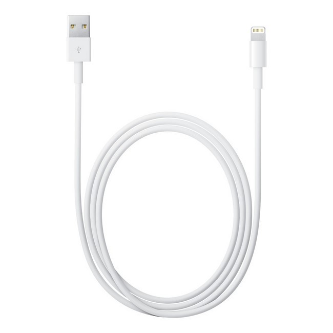 Apple USB-A - Lightning 2.0m biały