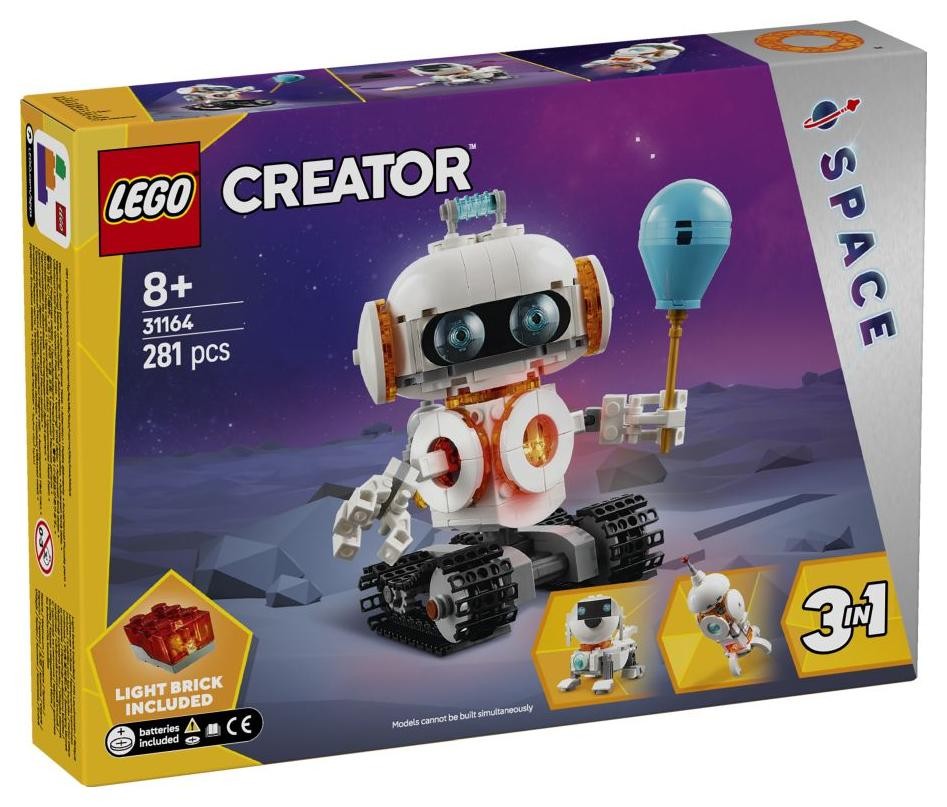 Klocki konstrukcyjne LEGO Creator 31164 Kosmiczny robot