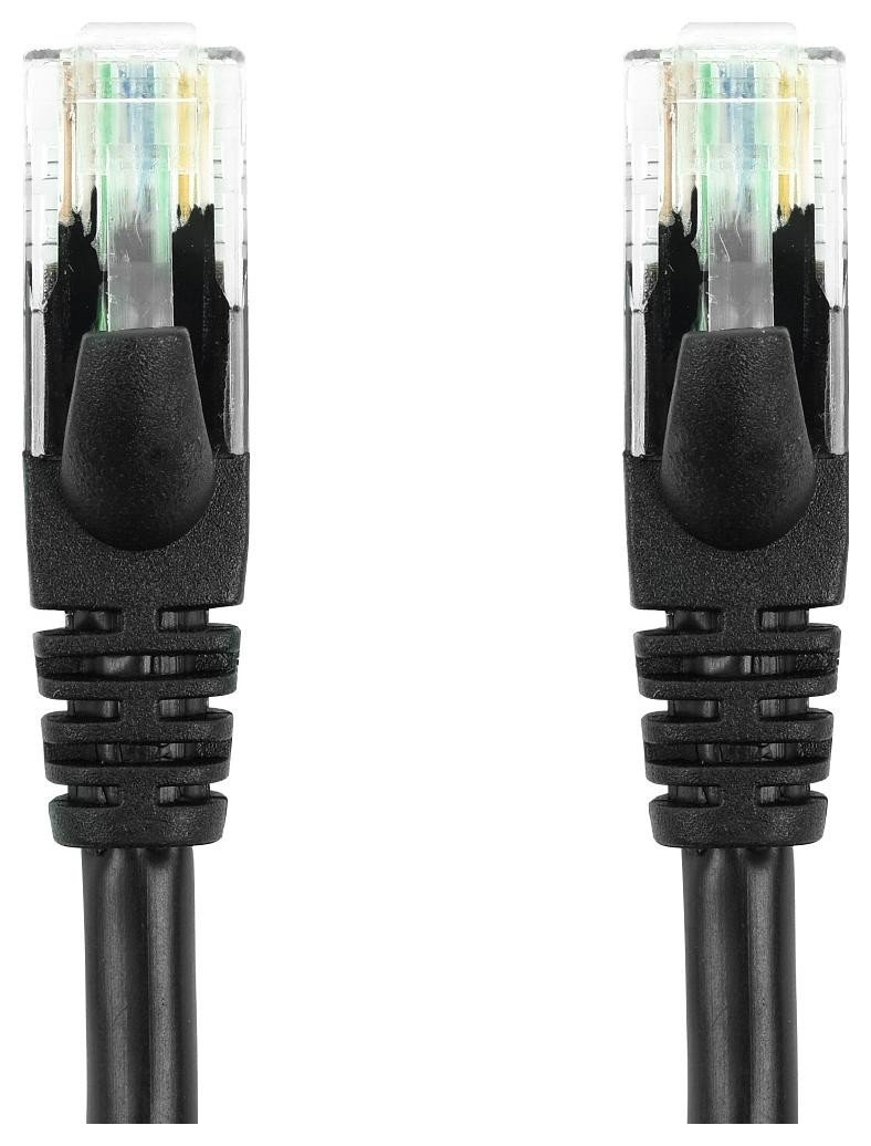 Accura kabel sieciowy LAN Ethernet UTP kat6 10.0m czarny