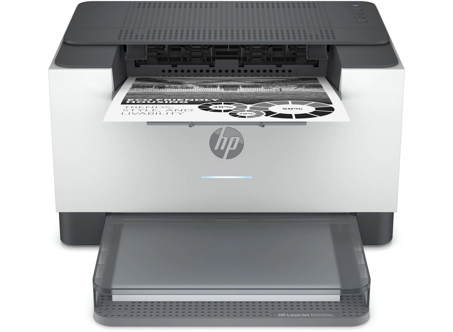 Monochromatyczna HP LaserJet M209dw Duplex Mono LAN WiFi