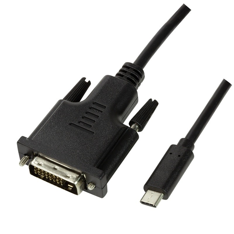 LogiLink USB-C - DVI 1.8m