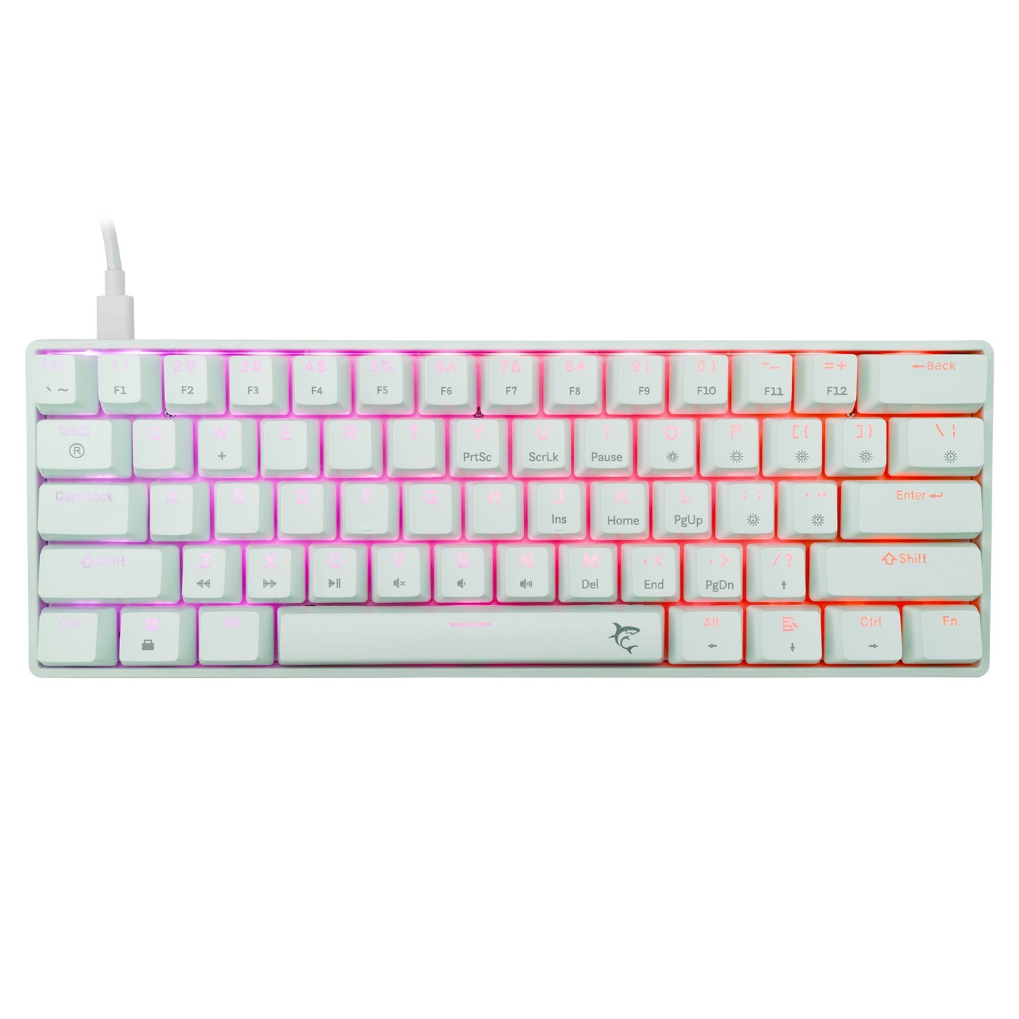 White Shark Shinobi-2 white red switch