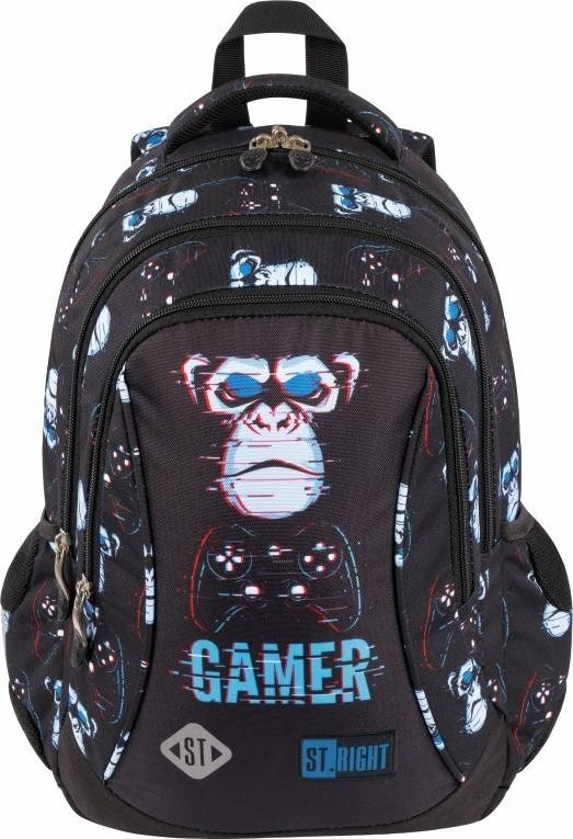 St.Right Blue Gamer 3-komorowy BP26