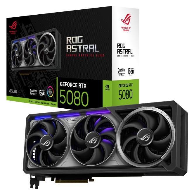 ASUS GeForce RTX 5080 ROG ASTRAL 16GB DLSS 4