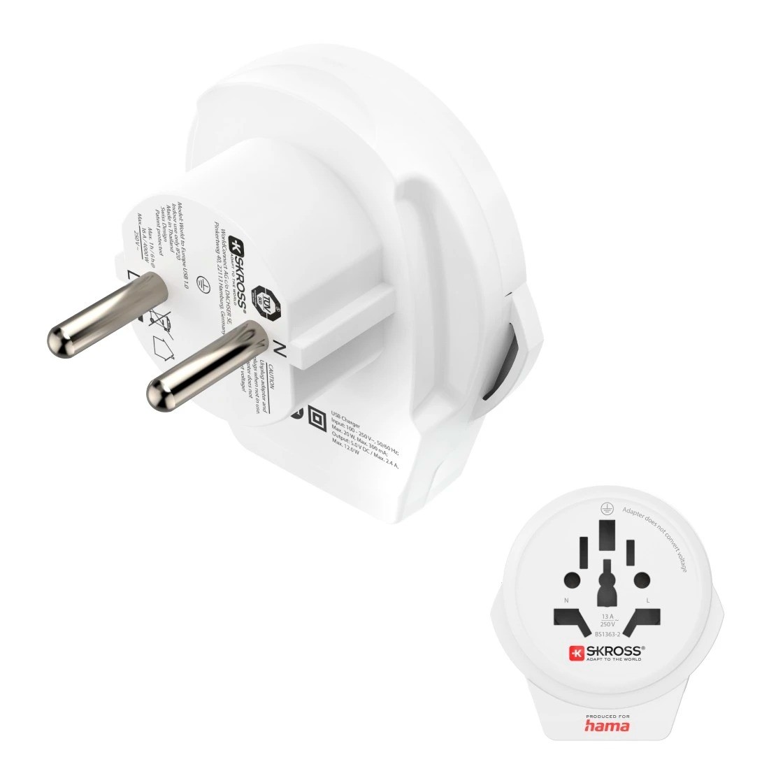 Hama adapter podróżny World Travel USB