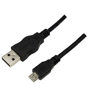 LogiLink micro USB 5.0m czarny