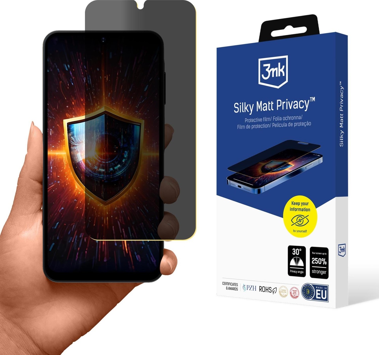 3mk Silky Matt Privacy do Samsung Galaxy A16