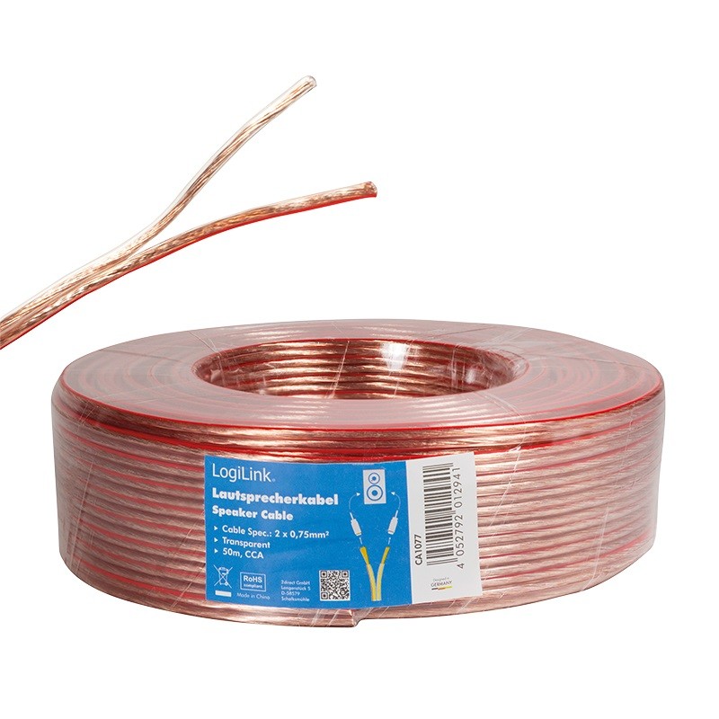 LogiLink audio 50.0m 24x0.20mm