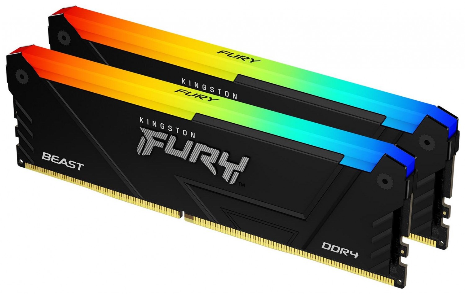 Kingston FURY Beast RGB 32GB [2x16GB 3200MHz DDR4 CL16 DIMM]