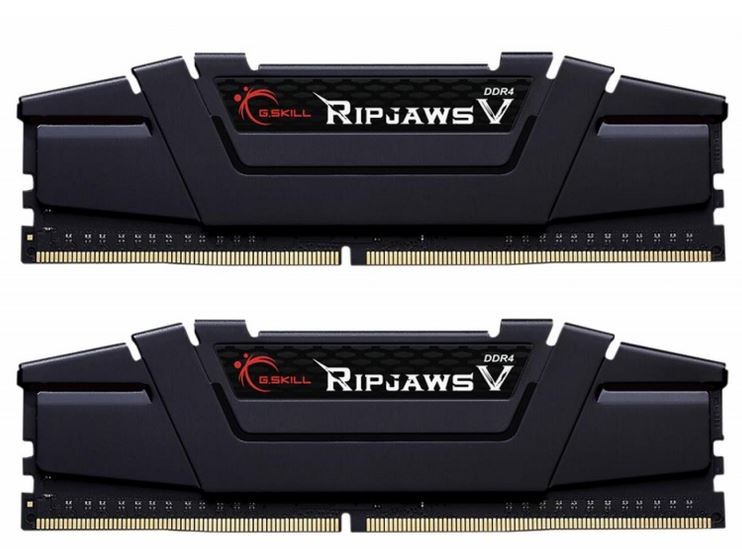 G.SKILL Ripjaws V Black 32GB [2x16GB 3200MHz DDR4 CL16 XMP 2.0 DIMM]