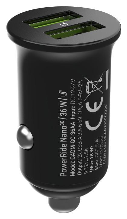 Green Cell PowerRide Nano 36W USB-A PD 3.0 Ultra Charge