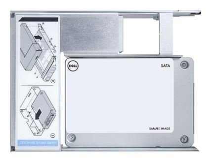 Dell SSD 480GB SATA Read Intensive 6Gbps 512e 2.5inch w3.5inch Brkt Cabled CUS Kit