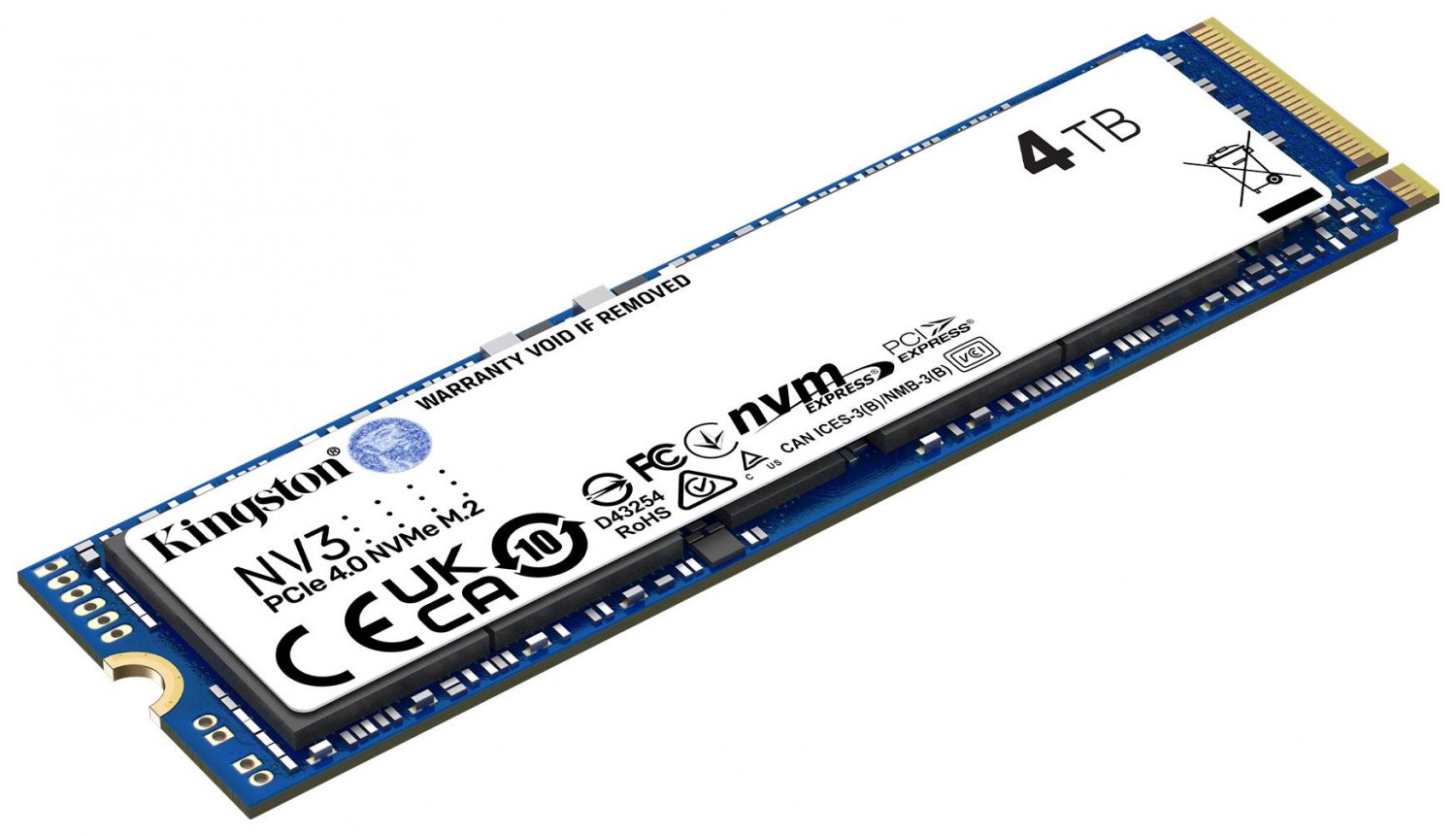 Kingston NV3 M.2 Pcie 4.0 NVMe 4TB