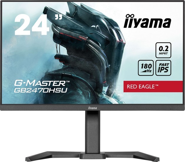 iiyama G-Master GB2470HSU-B6 Red Eagle - 180Hz | Full HD | 23,8'' | Fast IPS | 0,2ms