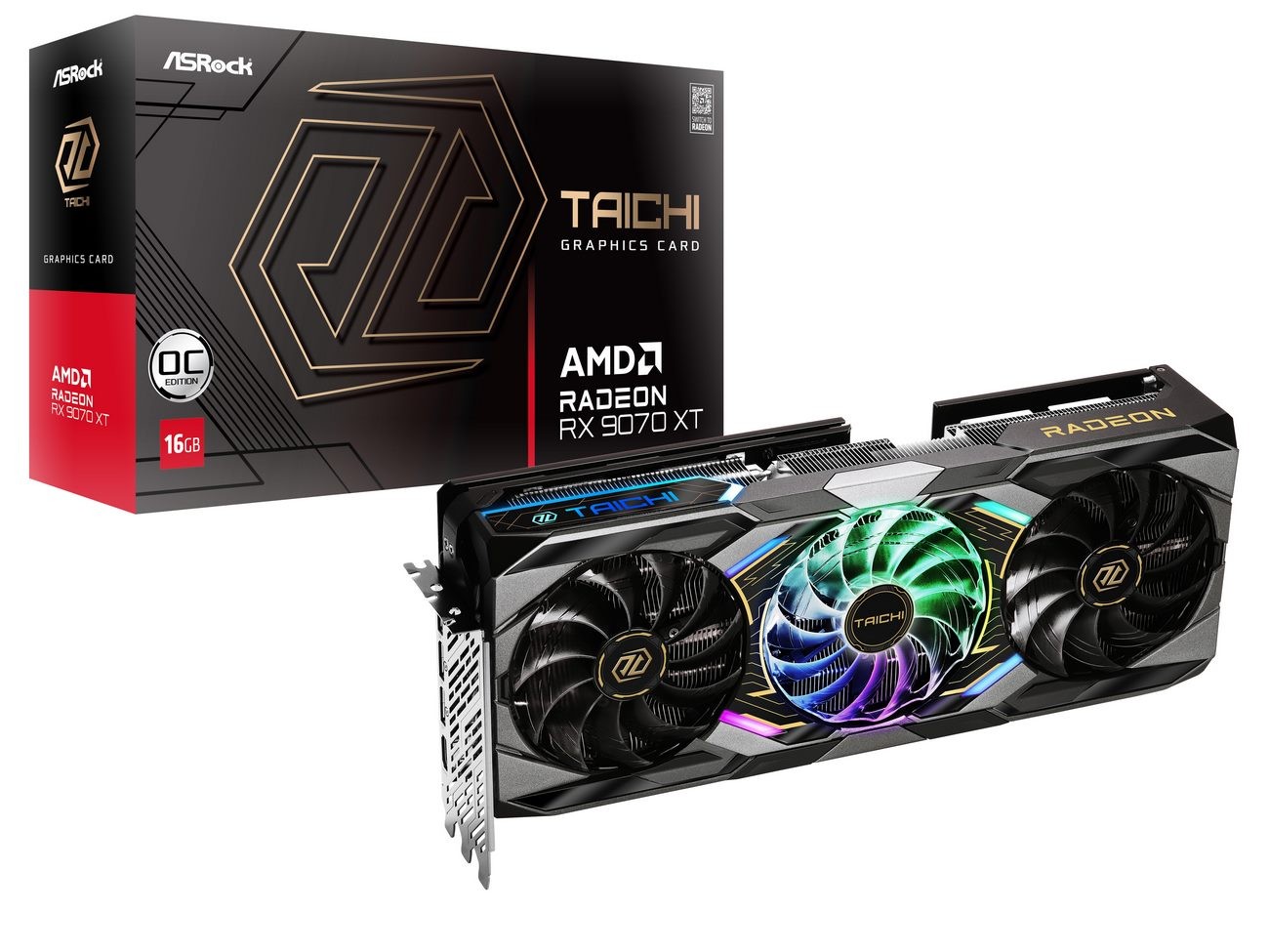 ASRock Radeon RX 9070 XT Taichi 16GB OC