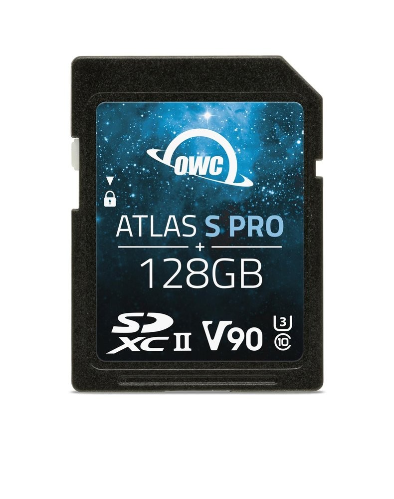 OWC SDXC Atlas Ultra 128GB UHS-II V90 300/250 MB/s