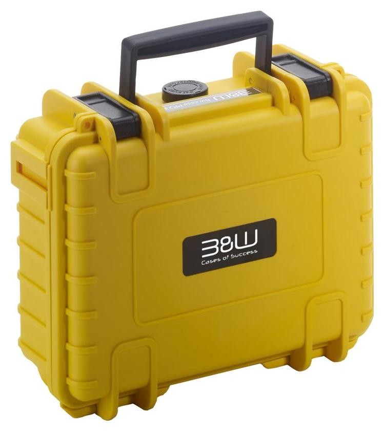 Walizka B&W Cases Type 500 do DJI Osmo Pocket 3 Creator Combo żółty