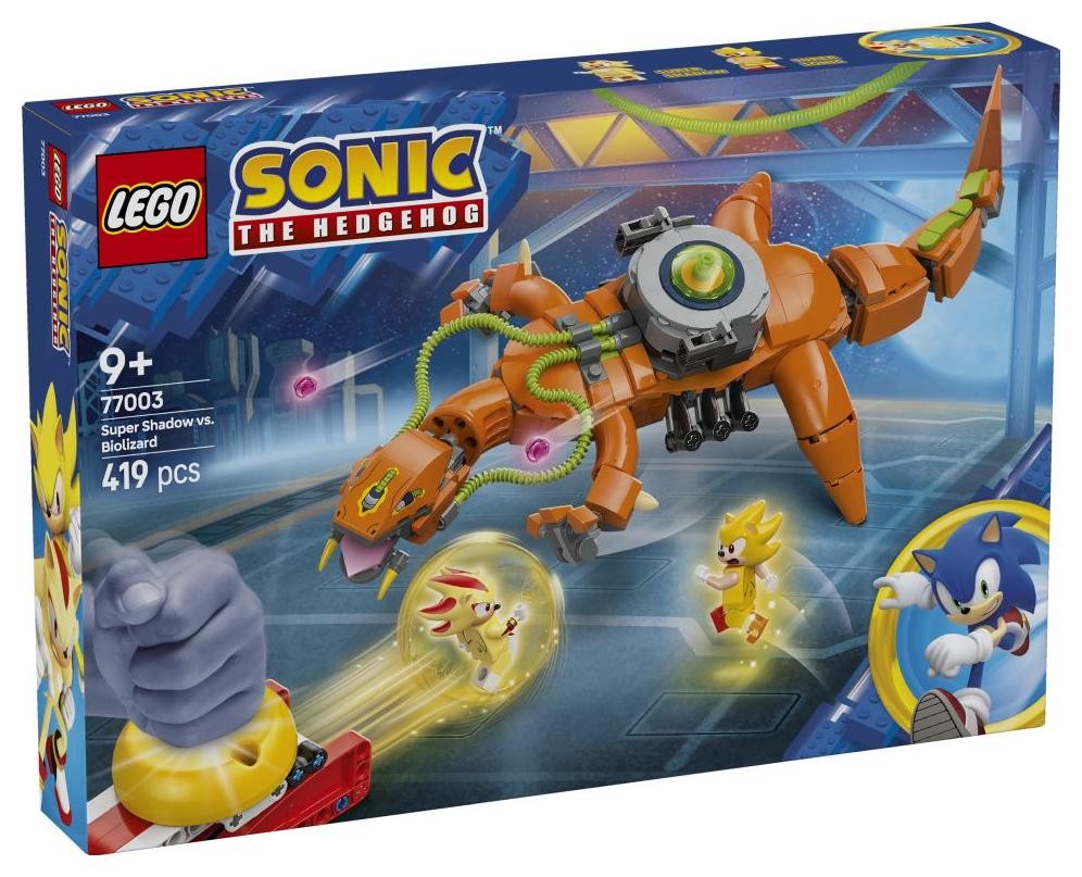 Klocki konstrukcyjne LEGO Sonic 77003 Super Shadow kontra Biolizard
