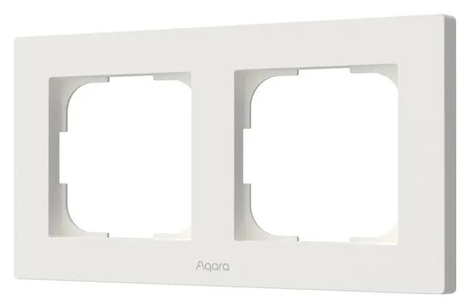 Aqara Switch Frame H2 EU (2-gang) White