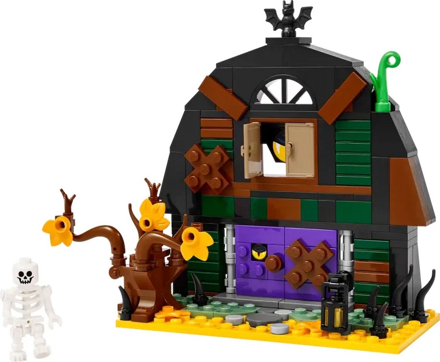 Klocki konstrukcyjne LEGO Iconic 40721 Halloweenowa Stodoła