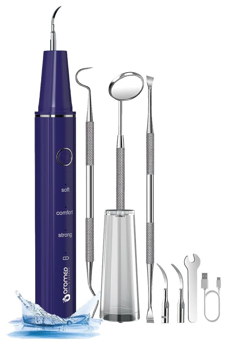 Skaler ultradźwiękowy do usuwania kamienia Oromed ORO-SCAL DENT granatowy