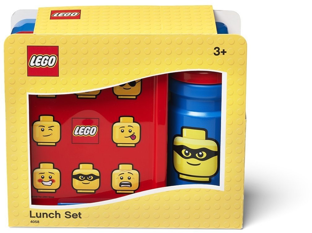 Zestaw śniadaniowy Lego Lunch Set Iconic Classic Bright Blue