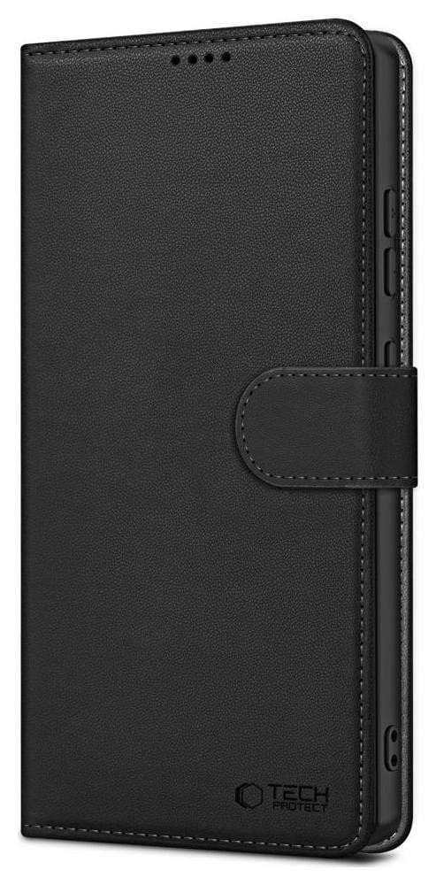 Etui z klapką Tech-Protect Wallet Motorola Moto G05 / E15 Matte Black