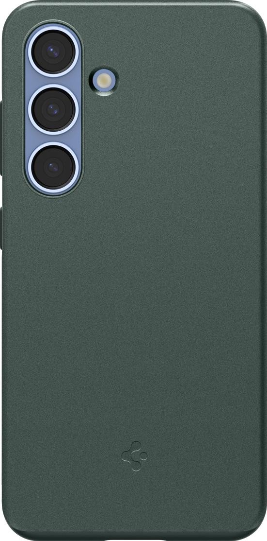 Etui typu plecki Spigen Thin Fit Mag Magsafe Galaxy S25 abbys green